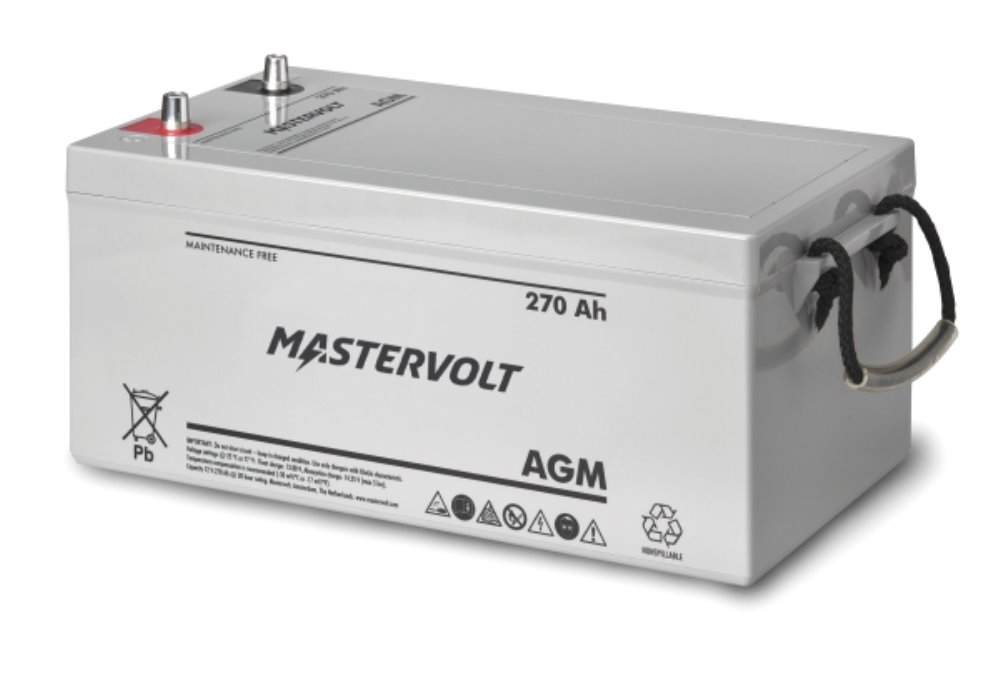 BATTERIA MASTERVOLT AGM 12/270 12V 270Ah
12 V 270 Ah